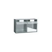 Plastic storage cabinet for small parts PRACTIBOX 2 drawers Furnishings and storage 361060 0