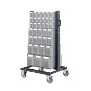 Trolleys with transparent drawers FAMI BINCART0701 Furnishings and storage 373525 0