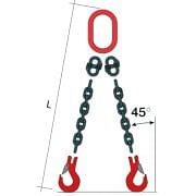 Lifting lifting chain slings M7445 B-HANDLING Lifting systems 4034 0