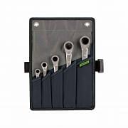 Set of combination wrenches with reversible ratchet WODEX WX1350/S5 - WX1350/S9 Hand tools 349135 0