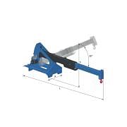 Telescopic tilting forklift cranes with forklift B-HANDLING Lifting systems 1005824 0