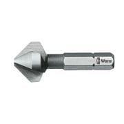 Countersinks 90° 3 cutting edges with hexagonal drive 1/4andquot; WERA 846/3 Hand tools 363764 0