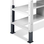 Non-slotted half-shelf for FAMI benches Furnishings and storage 368357 0