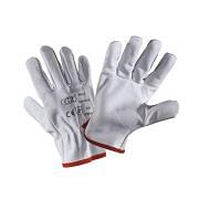 Work gloves in cowhide grain split leather Safety equipment 717 0