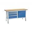 Compact workbenches LISTA 64.115-64.124-64.130