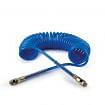 Spiral hoses in extra flexible polyurethane based on polyester shore PU98A