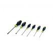 Set of screwdrivers for slotted screws WODEX WX4000/SE6