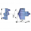 Interchangeable insert heads for modular drills TUNGALOY B8A29