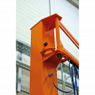 Column-mounted JIB cranes with profile are GIS SYSTEM KB B-HANDLING
