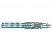 Quick couplings male threaded with spring Italy profile ANI 63/MF