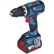 Cordless screwdriver drills with battery percussion 18V BOSCH GSB 18V-60 C PROFESSIONAL