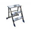 Electro welded aluminium step stools