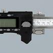 Digital slide caliper with micrometric adjustment and preset ALPA AA050