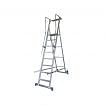 Pliable foldable step ladders