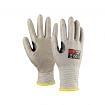 Cut resistant gloves coated in polyurethane D cut