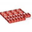 Set of subdivision material for drawers in plastic boxes 36x36 E LISTA
