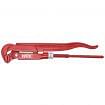 Bent jaw swedish model pipe wrenches 90° WRK