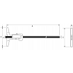 Digital slide caliper IP67 with preset ALPA AA054