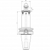 Fixed-drive shell mill holder chucks MAS 403 BT AD+B SCHÜSSLER