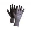 Nylon gloves coated with sanitized nitrile foam