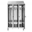 Garment lockers dirty/clean stainless steel AISI 430