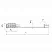 Forming tap for blind and through-holes KPT M KERFOLG