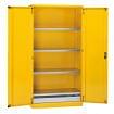 Safety cabinets for paints and solvents