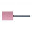 Mounted points with pink aluminum with shank cylinder shaped ZY WRK