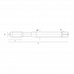 Spiral flute 15° taps for blind- holes M WRK