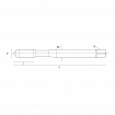 Spiral point 40° tap for blind-holes M TiN WRK