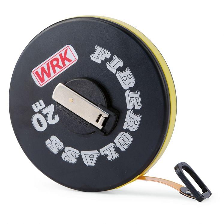 WRK, Rollbandmaße mit Band aus Glasfaser und farbigem Rand