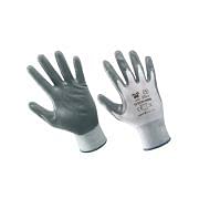 Polyester-Handschuhe mit Nitrilbeschichtung Arbeitsschutz 1005129 0