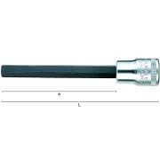 STAHLWILLE, 1/2“ Steckschlüssel, lange Ausführung, für Innensechskantschrauben, 1054-2054 Handwerkzeuge 26504 0