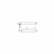 KERFOLG TURN, Wendeplattenhalter für die Außendrehbearbeitung, für positive Wendeschneidplatten - Form C - SCLCR/L