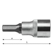 WRK, 1/2“ Steckschlüssel für Innensechskantschrauben. Handwerkzeuge 31951 0