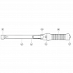 WODEX WX6370, auslösende Drehmomentschlüssel für Einsteckwerkzeuge