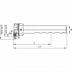 Stahlschaft für gelochte Wendeplattenhalter zum Ausbohren SWISS MBM, D29,75-D88,10