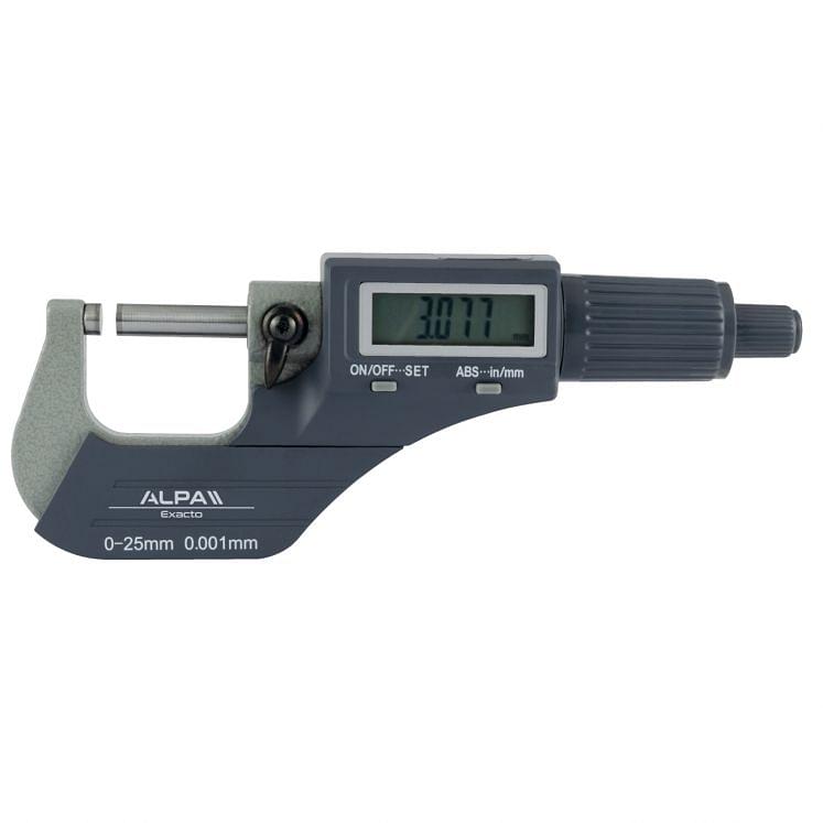 Micrómetros digitales ALPA EXACTO BA027