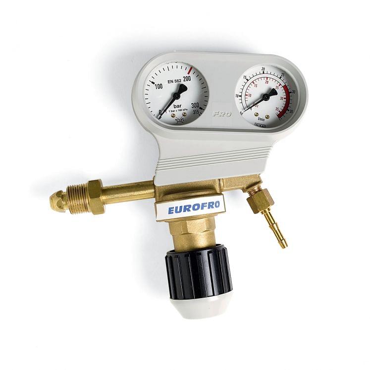 Reductores de presión con flujómetro de mano para argón/co2 SAF-FRO EUROFRO