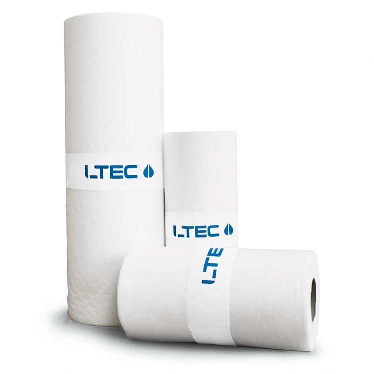 Tejidos no hilados para filtros de banda LTEC