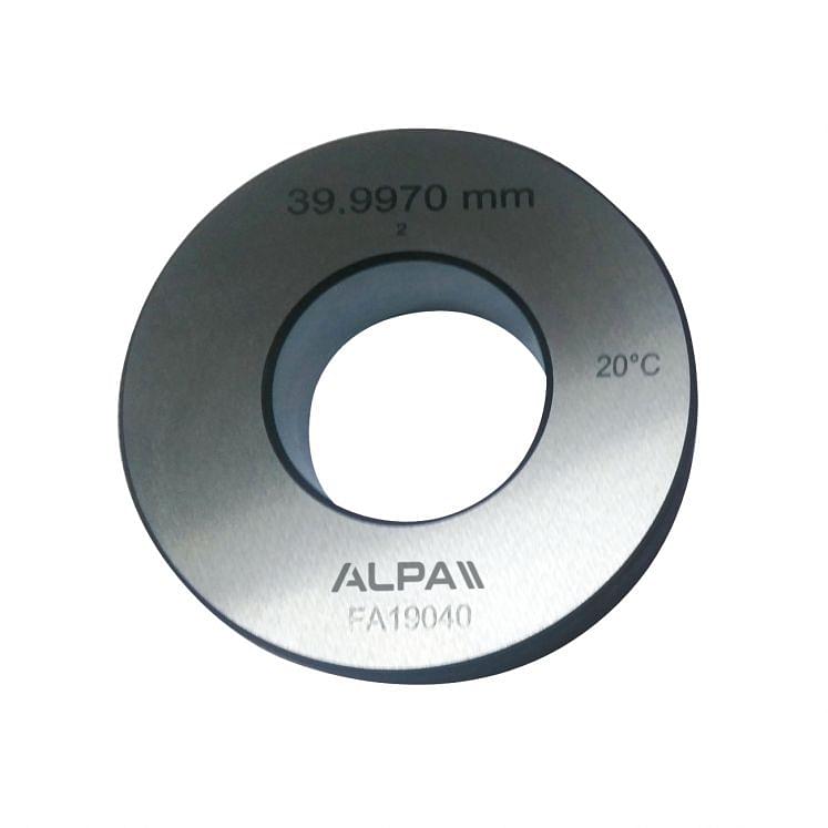 Anillos de puesta a cero para micrómetros y alexómetros ALPA FA190