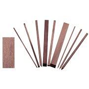 Barras de madera para lapeado y abrillantado de sección rectangular GESSWEIN Abrasivos 24545 0
