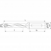Brocas modulares con cono intercambiable 5XD y acoplamiento weldon TUNGALOY DRILLMEISTER