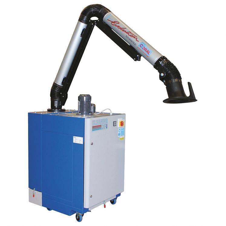 Wheeled aspirators for welding fumes CORAL CLEANGO DF-2