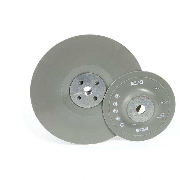 Back-up pads medium/hard for fiber abrasive discs VSM