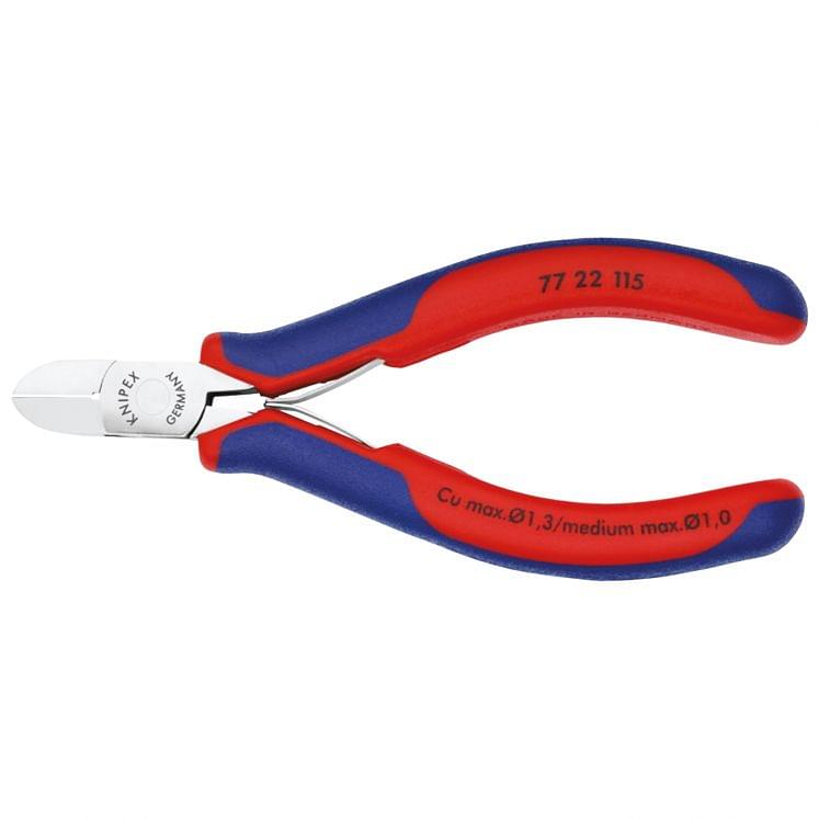 Cutting nippers for electronics and fine mechanics KNIPEX 77 22 115