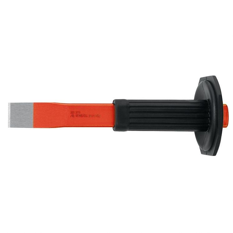 Extra flat chisels with hand protection guard WRK