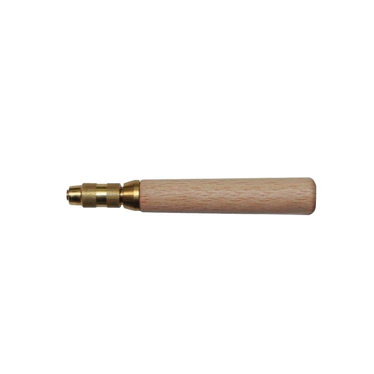 Wooden handles with brass mandrel for needle files WRK