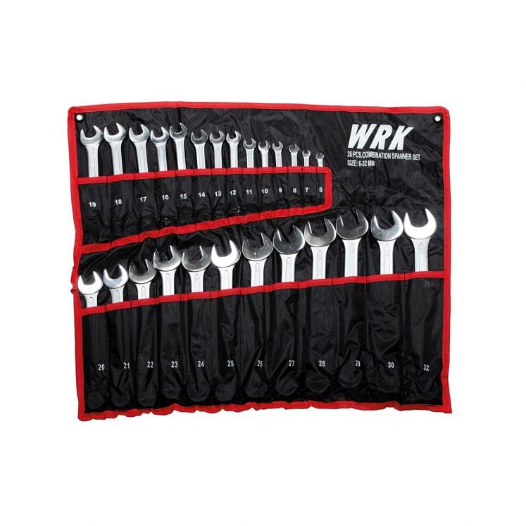 Set of combination wrenches WRK
