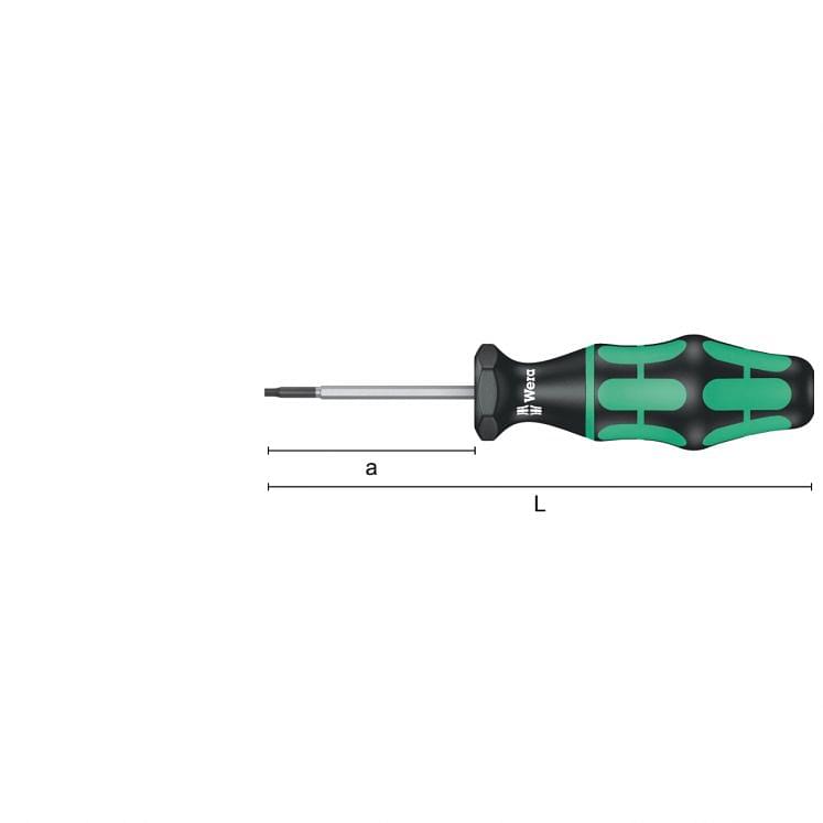 Torque indicator screwdrivers pre-set for hexagon socket screws 300 hex WERA